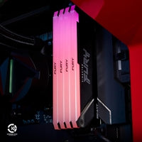 Kingston FURY Beast KF432C16BB2AK2/32 System Memory, RGB, 32GB, (2x16GB) 3200MHz, DDR4, Non-ECC Kingston FURY Beast KF432C16BB2AK2/32 System Memory, RGB, 32GB, (2x16GB) 3200MHz, DDR4, Non-ECC
